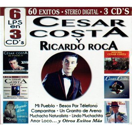 Cesar Costa - Ricardo Roca (6LPS en 3CDs, 60 Exitos) Cro3c-80022
