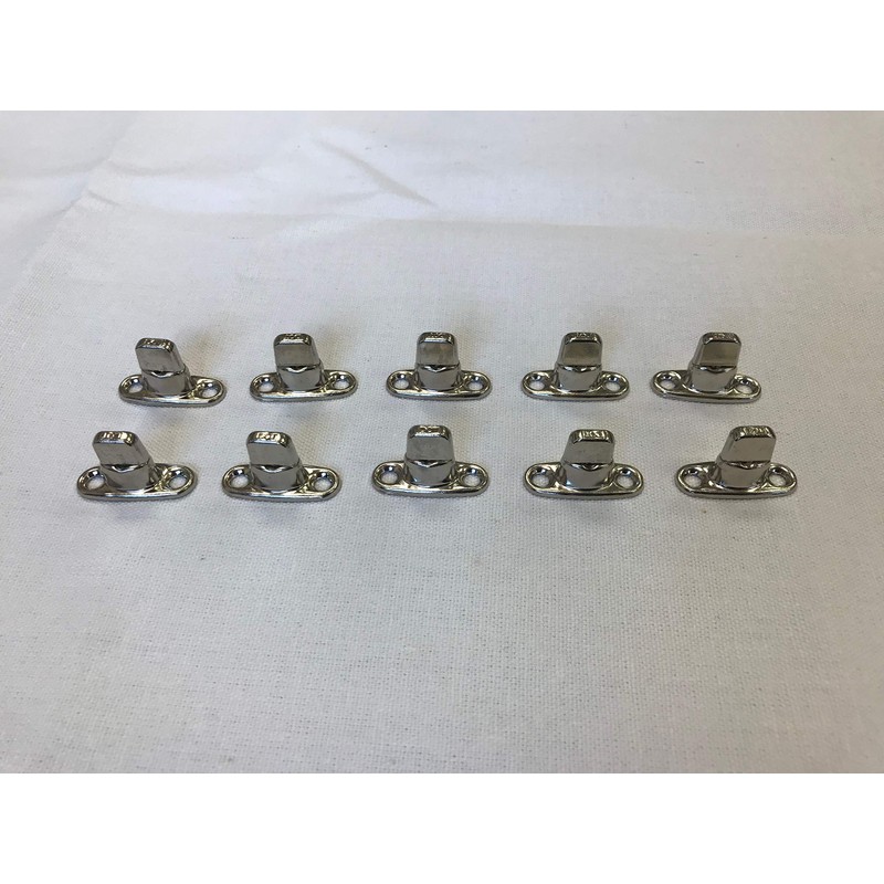 Common Sense Fastener, Turn Button, Double Height, 2 Hole Stud,