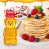 Thenshop 36 Pcs 8 oz Honey Jar Plastic Empty Bear