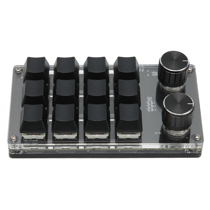 Mini Keypad 1 Handed Mechanical Keyboard Wired USB Programmable Macro