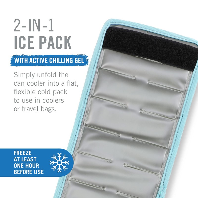 HOST Insta-Chill Can Cooler Flexible Freezable Gel and Ice Pack