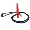 1 pcs 211.5 Dog Whistle Orange with Whistle Band