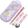 Skater TACC2AG-A Trio Set Chopsticks Spoon Fork Licca-chan 23 Children's