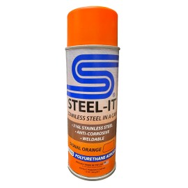 STEEL-IT Signal Orange Polyurethane 1350D (12oz Spray Can)