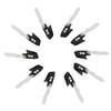 Faizaham 10 Clips Adjustable Anti-Wind Clips Garden Flag Poles Accessories
