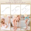 Cepillos Corporales de Silicona para Baño (Negro-set 4)