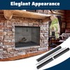 Pearwow Adjustable Curtain Rod & Valance Kit,Easy to Install Curtain