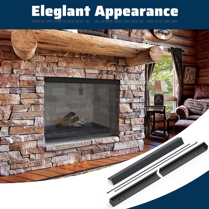 Pearwow Adjustable Curtain Rod & Valance Kit,Easy to Install Curtain