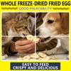xixisusu Freeze Dried Sunny Side Up Egg Treats for Dogs,