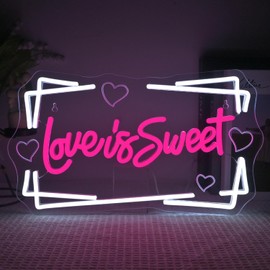 Love is Sweet Neon Sign
