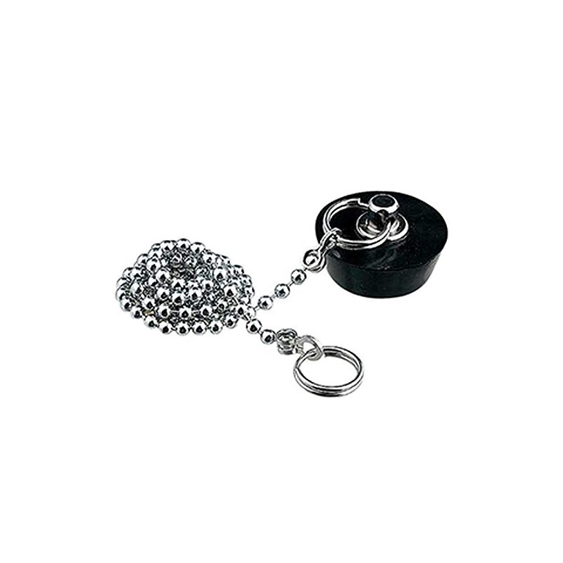Kakudai Rubber Stopper for Bath with Chain, Upper Side 2.0