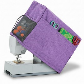 Voyboced Sewing Machine Cover with 4 Storage Pockets, Foldable and Universal Sewing Machine Dust Cover for Most Standard Sewing Machines