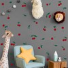 Red Cherry Wall Decal Fruit Wall Decals Peel And Stick