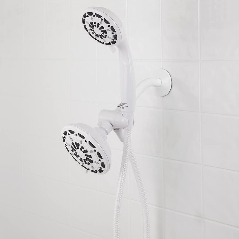 Waxman Serene Premium Fixed Shower Head with Handheld Attachment and