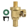 F124N Engine Oil Drain Valve with Nipple Metal M10‑1.25 Thread