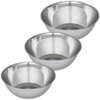 Commercial Stainless Steel Bowls, Set of 3, 26, 28, 30