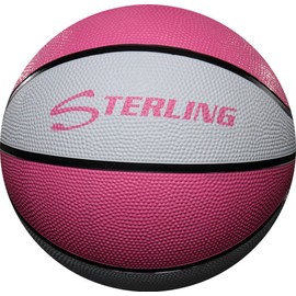 Sterling Pink/White 28.5 Size 6 Rubber Basketball