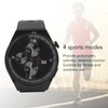 Smart Watch 1.28in Screen Voice Call Round Dial Rotatable Crown