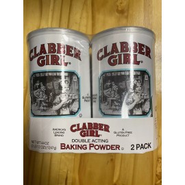 Clabber Girl *2 Packs*Clabber Girl Baking Powder Double Acting **22oz.**Glute