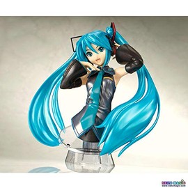 Banpresto - Maquette Vocaloid - Hatsune Miku Bust Limited Edition Metallic Color 18cm - 4549660308386