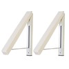 Clothes Hanger Wall Mounted Folding, Laundry Hanger Dryer Rack Retractable,