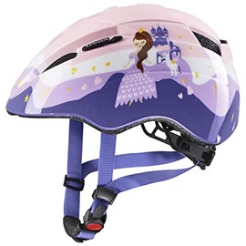 uvex Kid 2 - Lightweight Children's Helmet - Individual Size Adjustment - Washable Interior - Princess - 56-61 cm