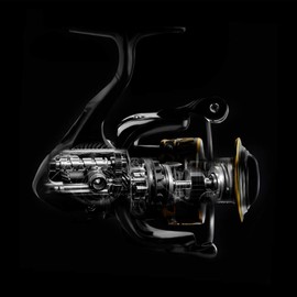 SAN LIKE Spinning Fishing Reels,Saltwater/Freshwater Fishing Reel,7+1 BB Light Weight,5.2:1 Gear Ratio 34 Lbs/40.5 Lbs Max Drag,Aluminum Handle