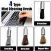 Gasea 20pcs Mini Cleaning Wire Brush Tool, 3mm Shank Extended