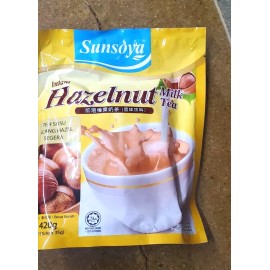 SUNSOYA 2 PACK SUNSOYA INSTANT HAZELNUT MILK TEA 12 STICKS EACH