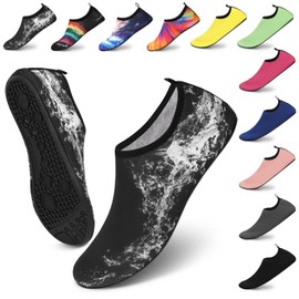 Zapatos de Agua de Mujer y Hombre, Zapatillas Acuatico para Niños, Secado Rápido Calzado para Agua, Ligeros, para Deportivos, Paseo Playa, Natación, Surf, Natación Buceo, Yoga