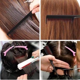 JeeLeeko Cepillo para Cabello 2PCS para Mujeres, Cepillo sin Enredos para Todo Tipo de Cabello Rizado y Lacio, Suave con Cerdas, Portátil, Color...   