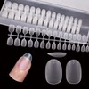 Nail Tip, Oval, Short S, Ultra Thin, Full Paste Double-Sided