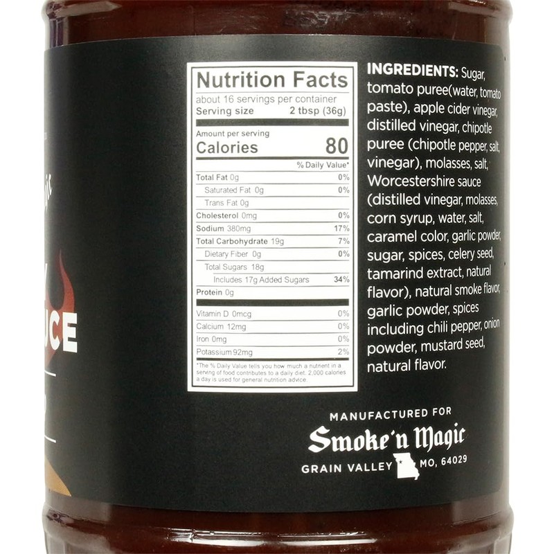 SMOKE 'N MAGIC - Spicy BBQ Sauce - Level Up