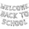 SWYOUN 16" Welcome Back To School Aluminum Foil Mylar Balloons