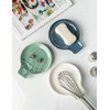 Seyatoo Ceramic Spoon Rest for Stove Top, Spoon Holder for