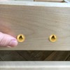 16PCS Decorative Wood Screws, Brass Decorative Screws with Caps, Self