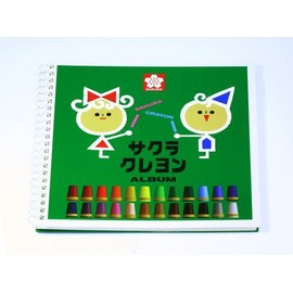 Kytera Crayon Album Sakura Crepas ALLY