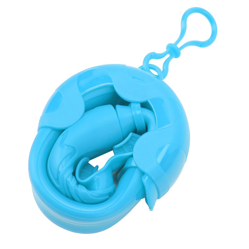 Dry Snorkel Full Silicone Soft Portable with Storage Box Snorkel