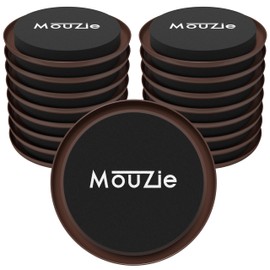 16 Brown 3 1/2 Inch Reusable Heavy-Duty Mover Large Appliance and Furniture Sliders Coasters Super Movers Tool Pads for Easy Moving Over Carpets and Carpeted Floors no Lifter Included