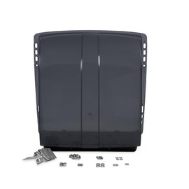 Camco Standard Roof Vent Cover, Opens for Easy Cleaning, Aerodynamic Design, Easily Mounts to RV with Included Hardware-Smoke (40453)