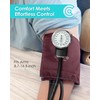 Clairre Manual Blood Pressure Cuff and Stethoscope Kit & Carrying