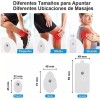 20 Parches De Electroestimulación + 2 Cables De Electrodos Para