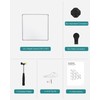 SONGMICS 6 Cube Storage Organizer, DIY Closet Shelf, Plastic Clothes