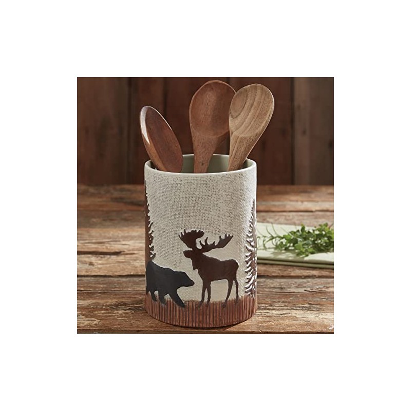 Park Designs Wilderness Trail Utensil Crock