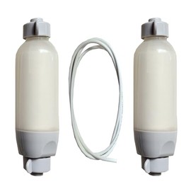 XCQQ 2 Pack Bidet Water Filter with DMT Pipe, Filter for Electric Bidet Toilet Seats