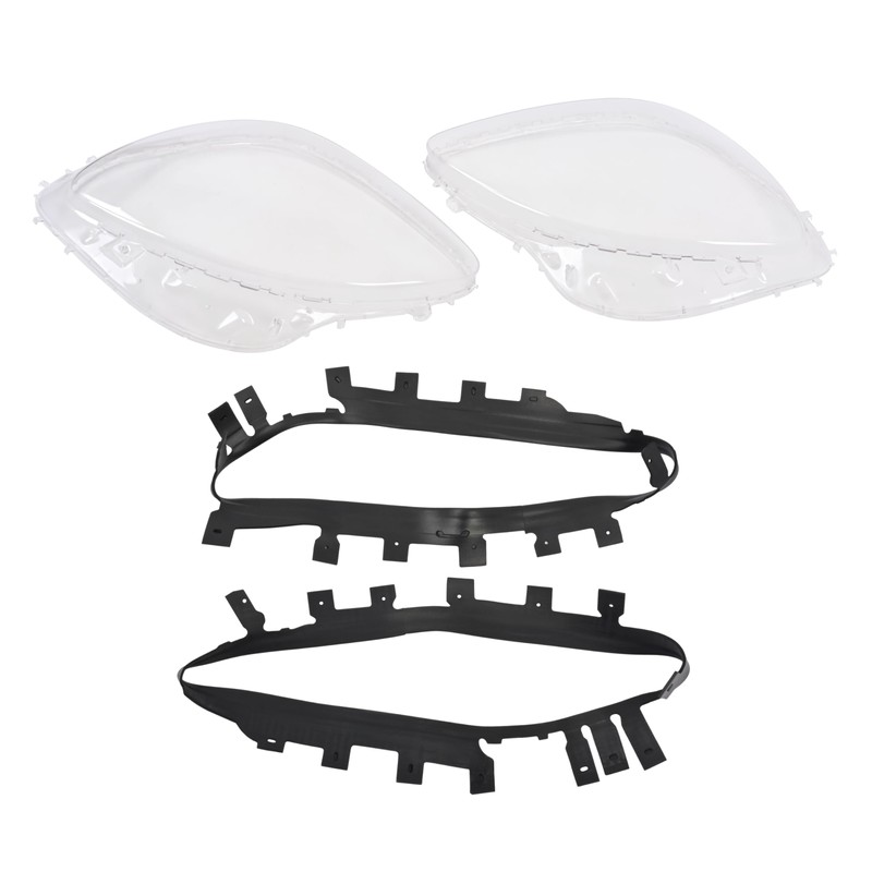 Kojem Clear Headlight Lens Cover Compatible with 2005-2013 Corvette C6