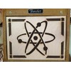 AmpFacade Art Deco Speaker wood guitar amplifier grill cover for