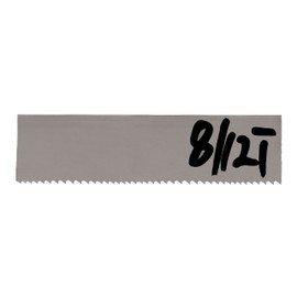 Imachinist S971210812 M42 97-1/2" (97-5/8" or 2480 mm) Long, 1" Long, 0.035" Thick, 8/12 TPI Variable Teeth Bi-Metal Bandsaw Blades for Cutting Metal