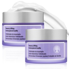 Crema para Cuello Reafirmante, 2Pcs Collagen Firming Cream, Crema para Reafirmar el Cuello, Reduce las Arrugas, Reafirmante Papada, Regalo Perfecto...