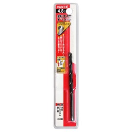 Fujikoshi Nachi Iron Work Drill, Pack of 1, Thinning, 0.1 inch (4.8 mm) (Metal/Metal)